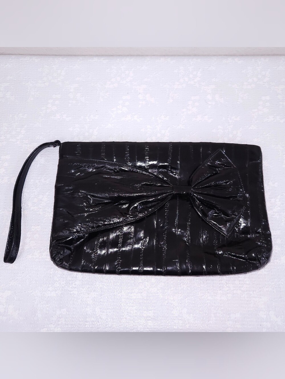 Vintage Genuine EEL Skin Clutch